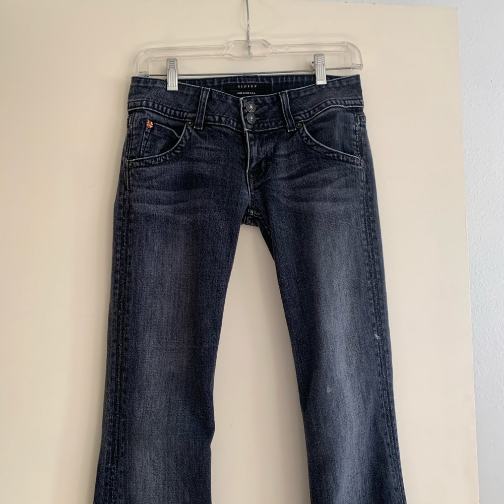 Hudson Jeans Women's Boot Cut in Dark Blue